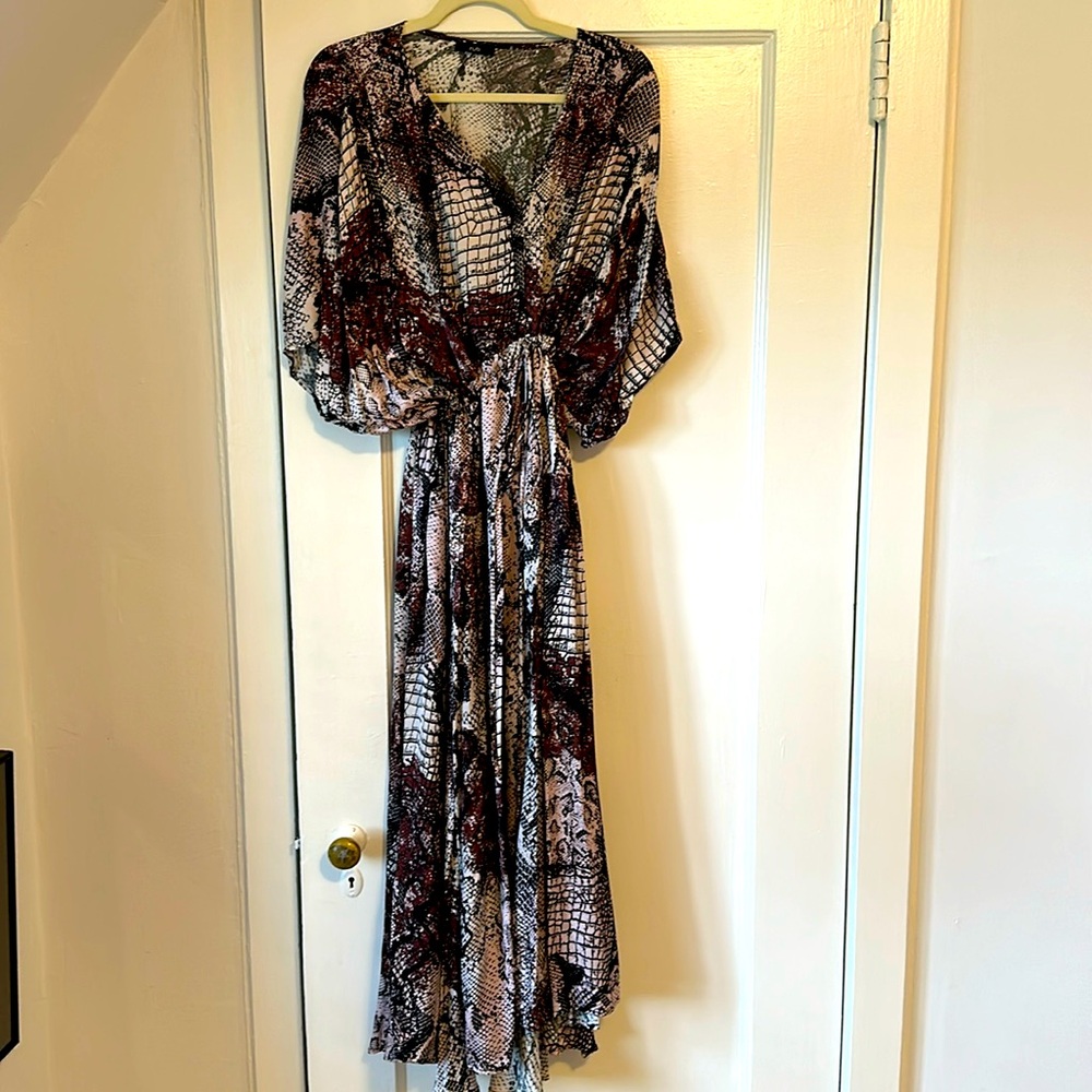 One size Ruti multi covered maxi dress